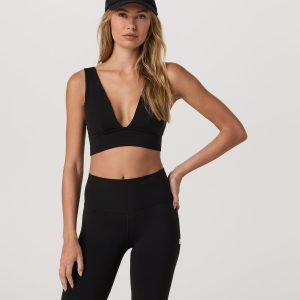 Vuori AllTheFeels? Triangle Bra Women's Black Bra
