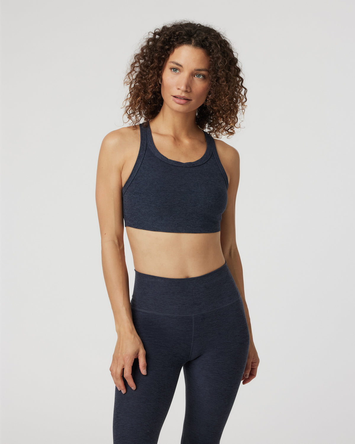 Elevation Racer Bra Midnight Racerback Sports Bra