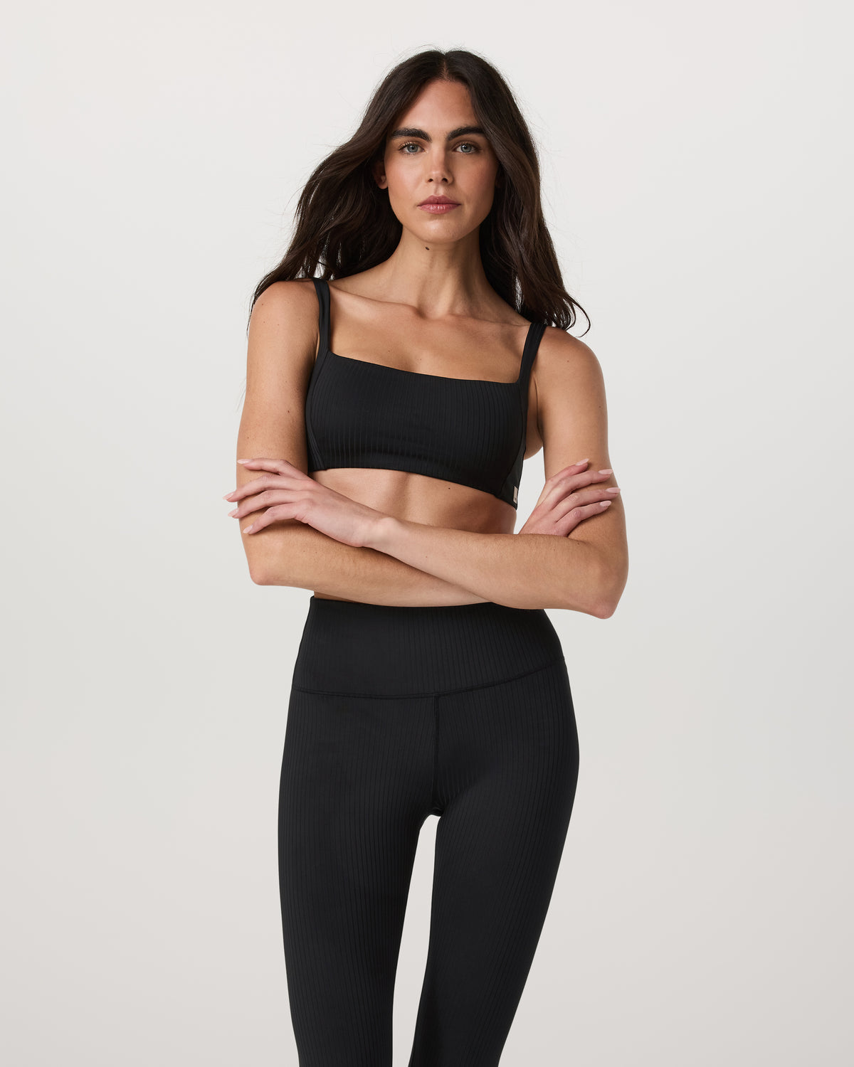 Inversion Rib Bra Women's Black Sports Bra - Image 2