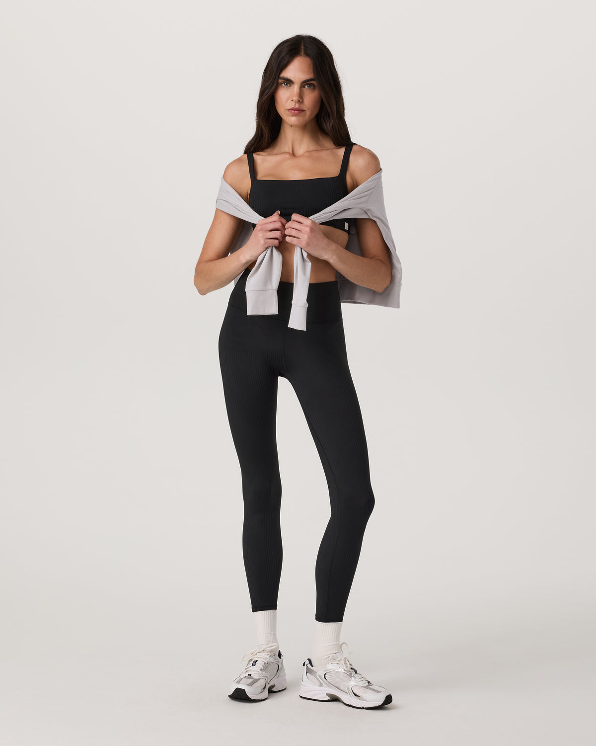 Inversion Rib Bra Women's Black Sports Bra - Image 3