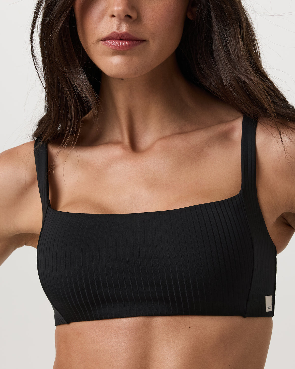 Inversion Rib Bra Women's Black Sports Bra - Image 4