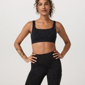Vuori AllTheForm? Bra Black Blurred Torrent Sports Bra