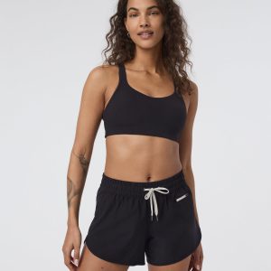 Dynamic Bra Black Medium Support Sports Bra