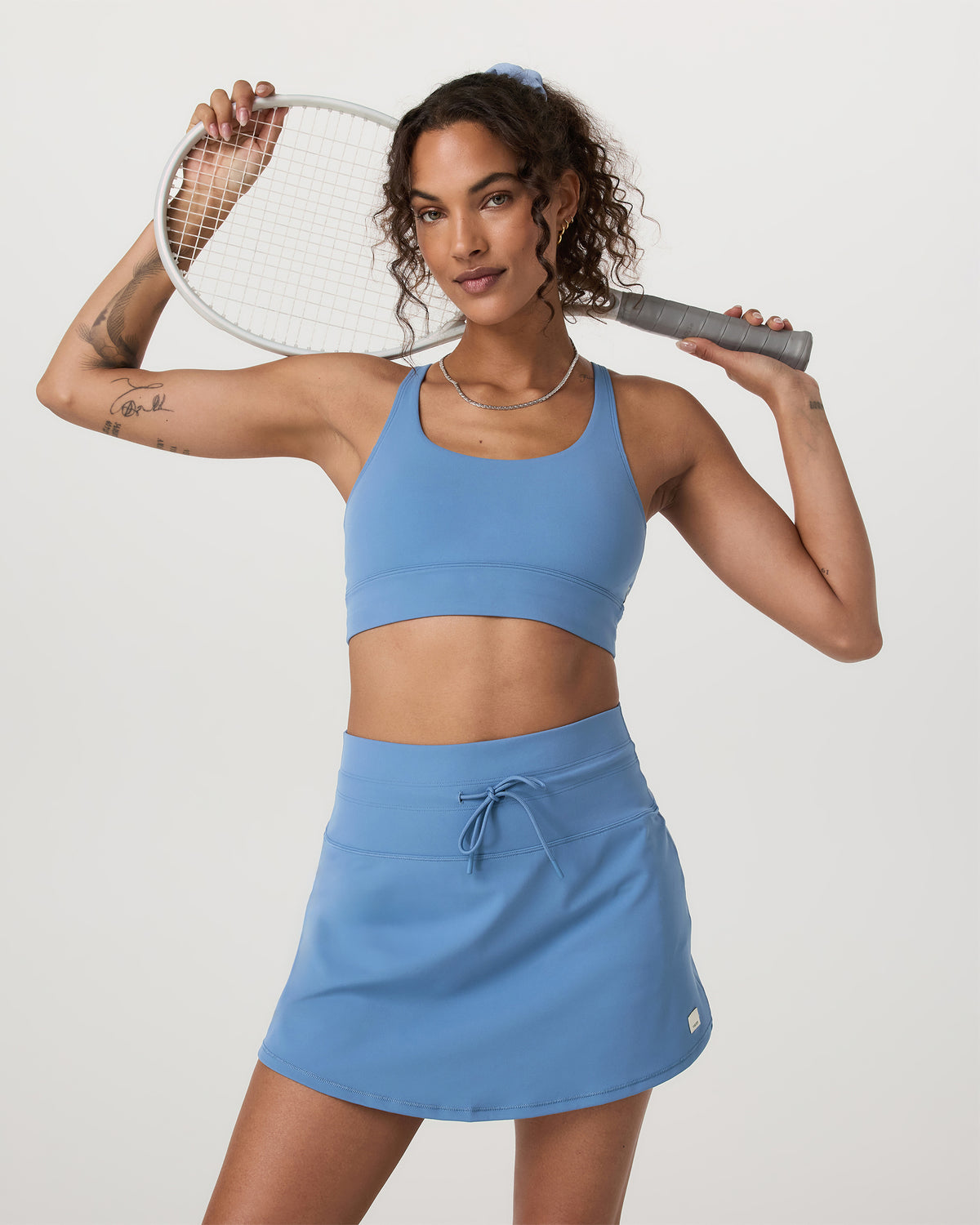 Yosemite Longline Bra Light French Blue Sports Bra