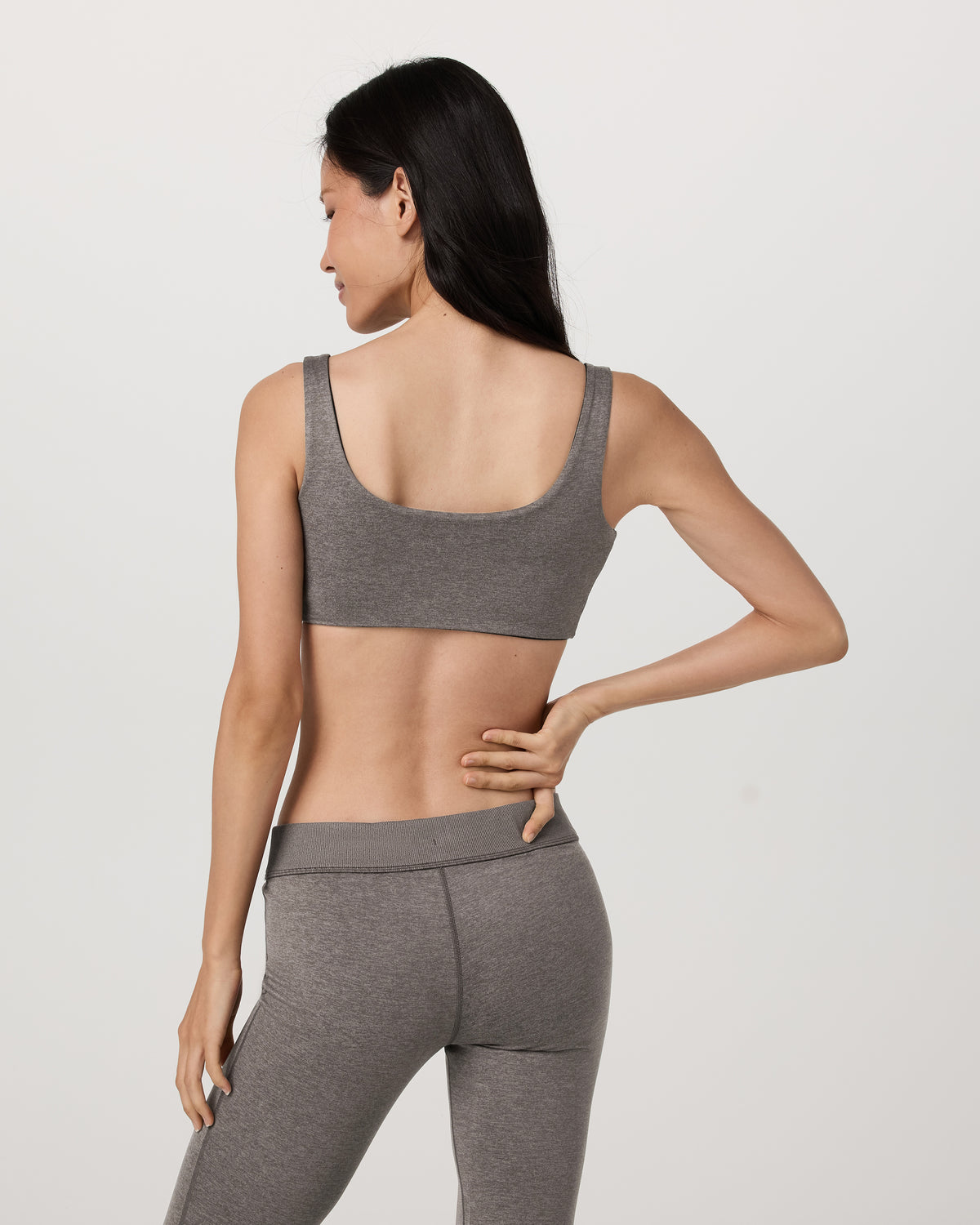 Halo Reversible Bra Women's Chia Heather Sports Bra - Image 2