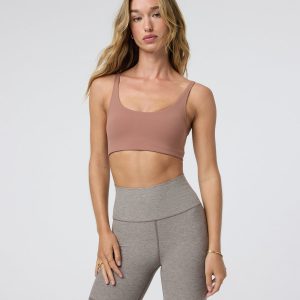 Yosemite Bra Sedona Brown Strappy Sports Bra
