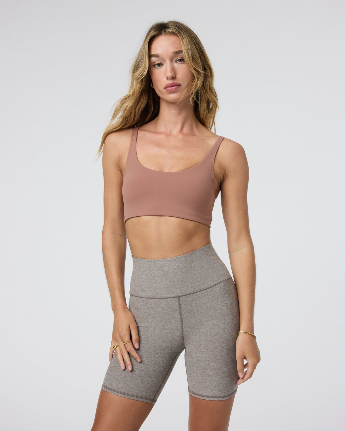 Yosemite Bra Sedona Brown Strappy Sports Bra
