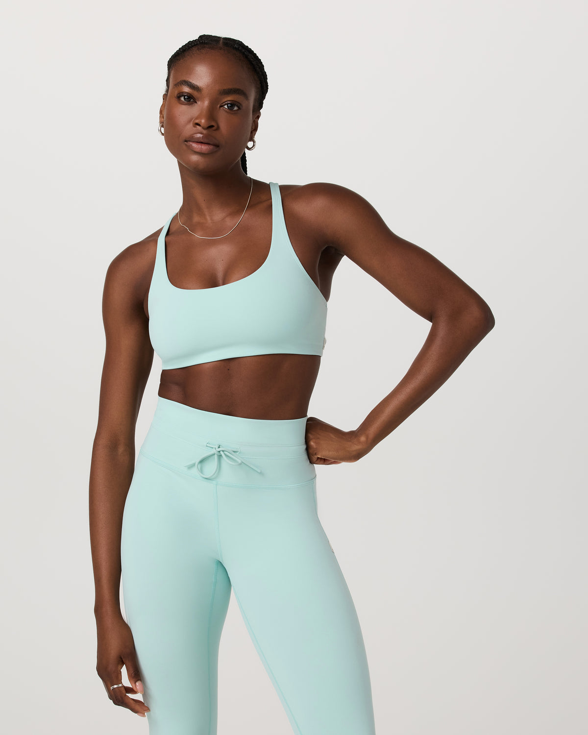 Yosemite Bra Women's Spearmint Strappy Sports Bra