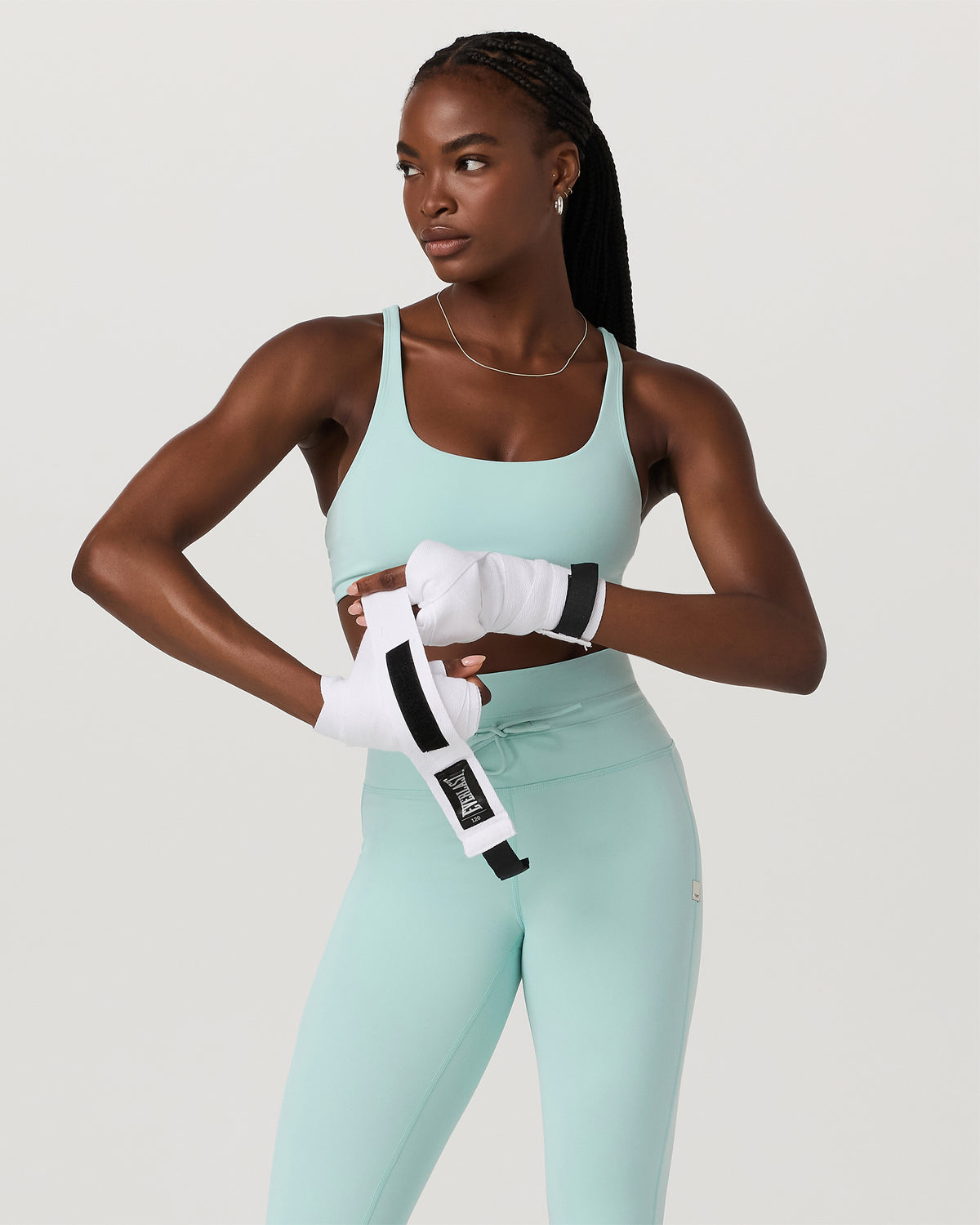 Yosemite Bra Women's Spearmint Strappy Sports Bra - Image 3