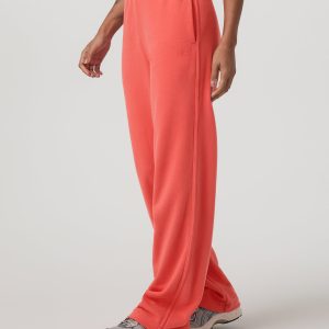 Sedona Straight Leg Sweatpant Women's Bright Coral Pant