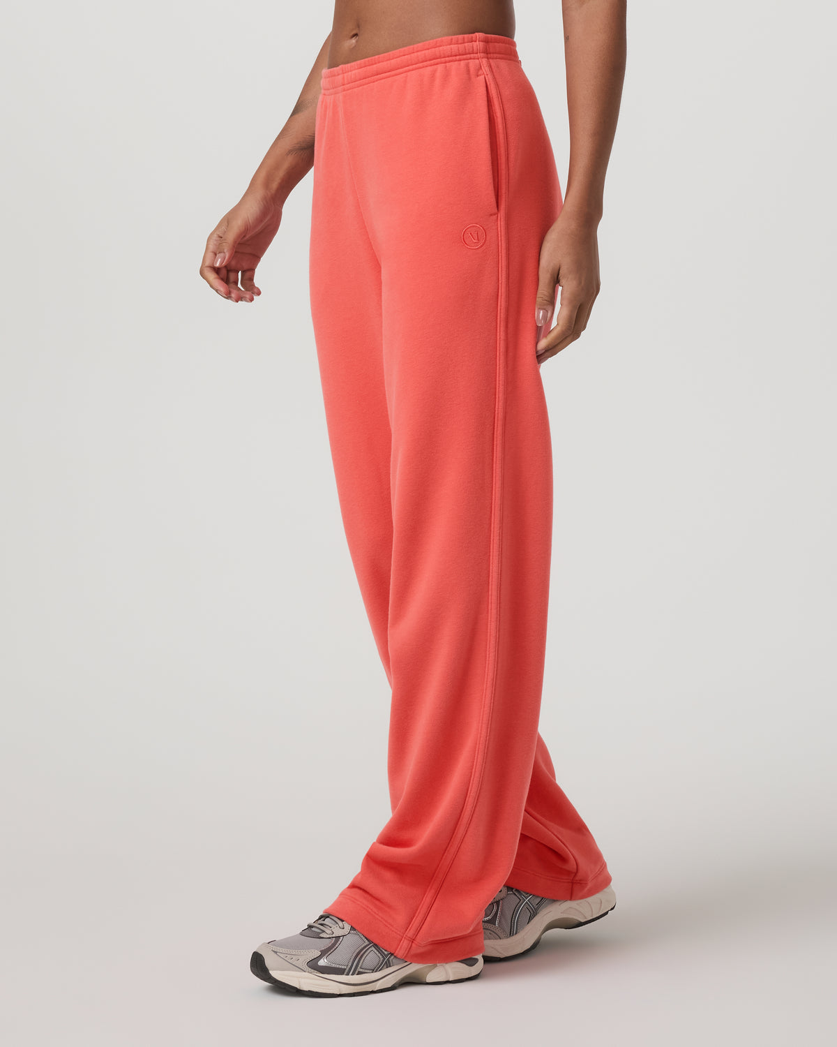 Sedona Straight Leg Sweatpant Women's Bright Coral Pant