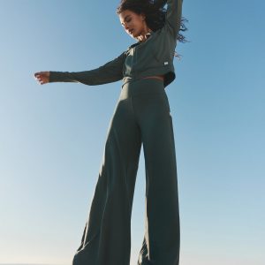 Halo Easy Wideleg Pant Women's Agate Green Wideleg Pant