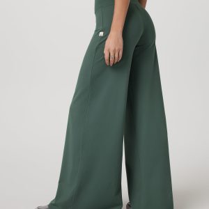 Halo Easy Wideleg Pant - Long Women's Agate Green Pants