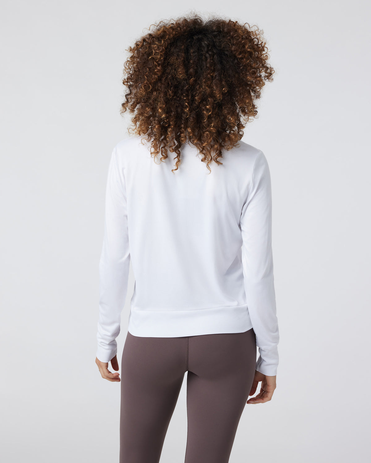 Daydream Crew White Lightweight Long-Sleeve Top - Image 3