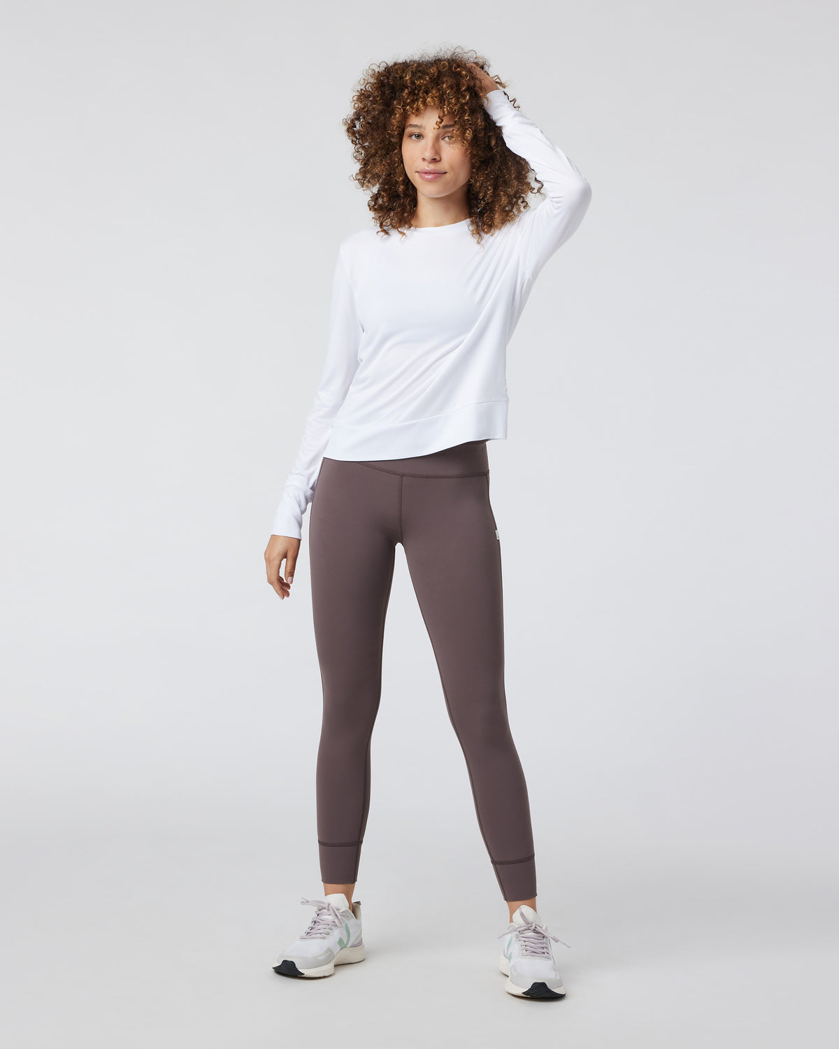 Daydream Crew White Lightweight Long-Sleeve Top - Image 4