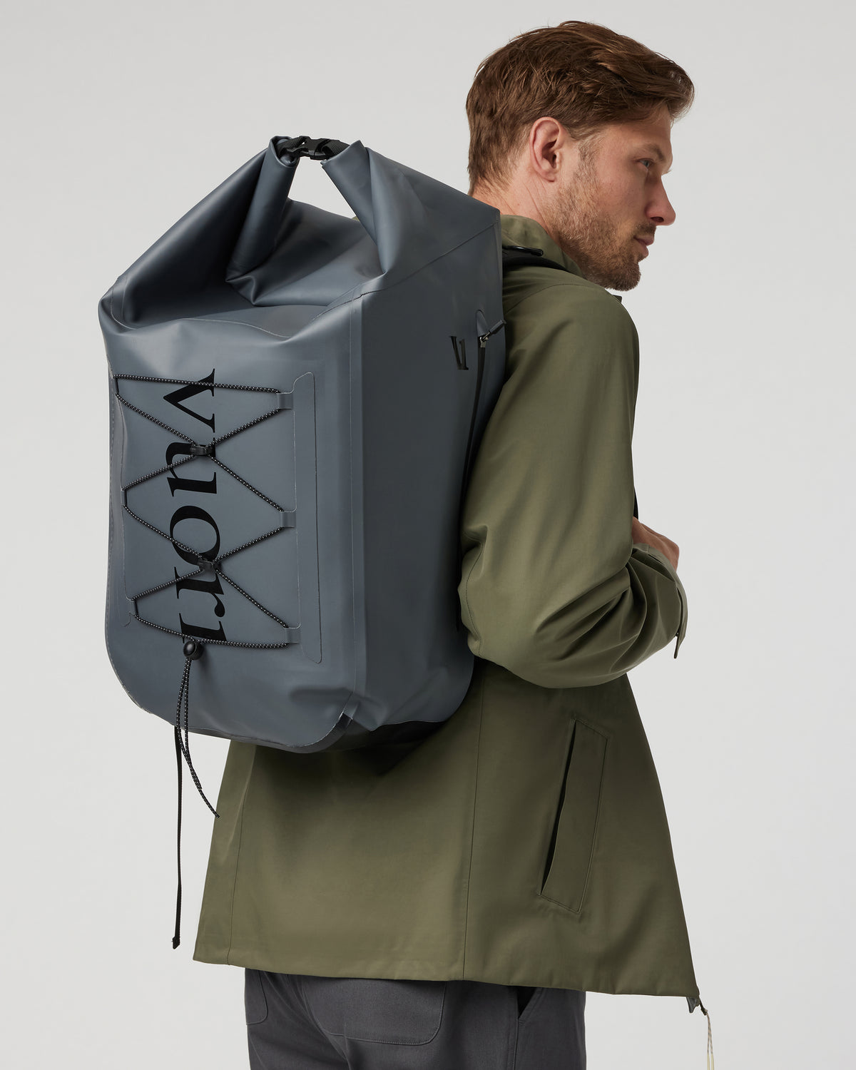 Vuori Dry Bag Charcoal Waterproof Bag