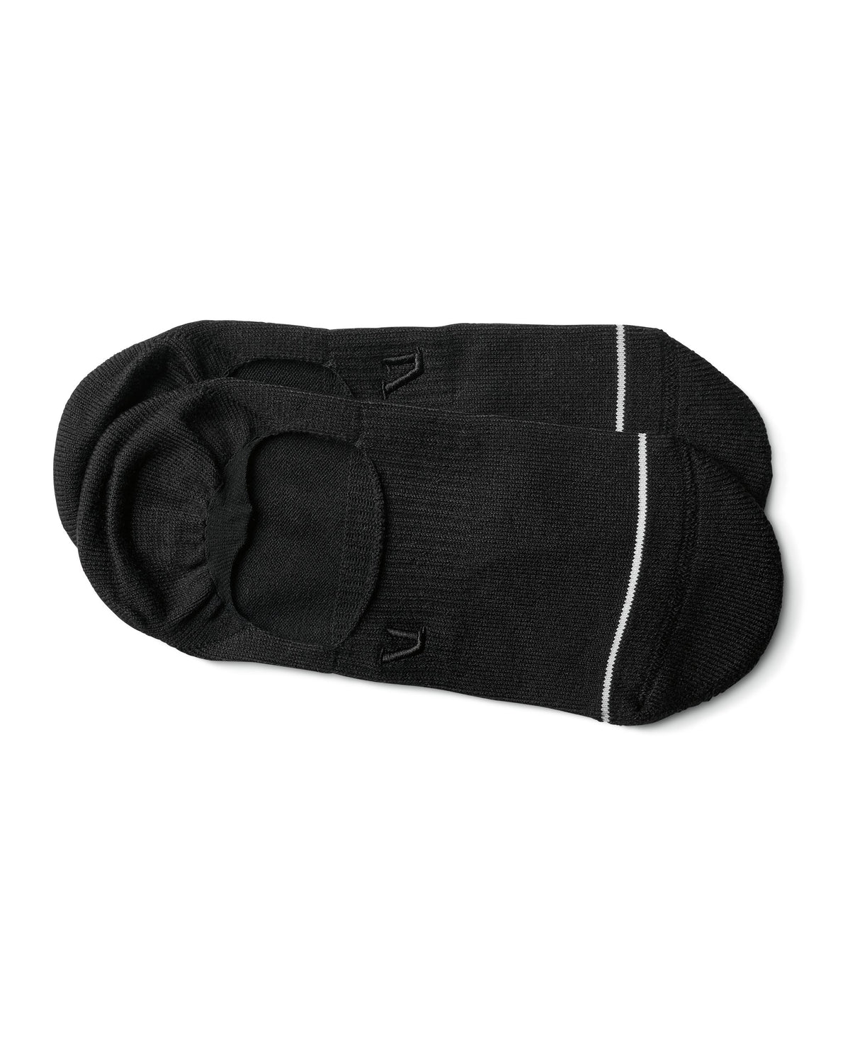 Vuori No Show Sock Black Moisture Wicking Socks