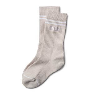 Vuori Crew Sock Salt Heather Performance Crew Socks
