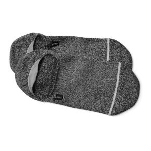Vuori No Show Sock Heather Grey Socks Clothing