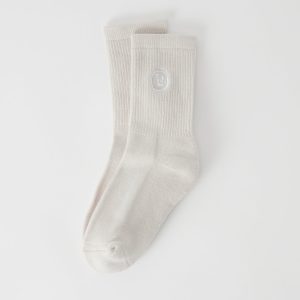 Half Crew Sock Salt Heather