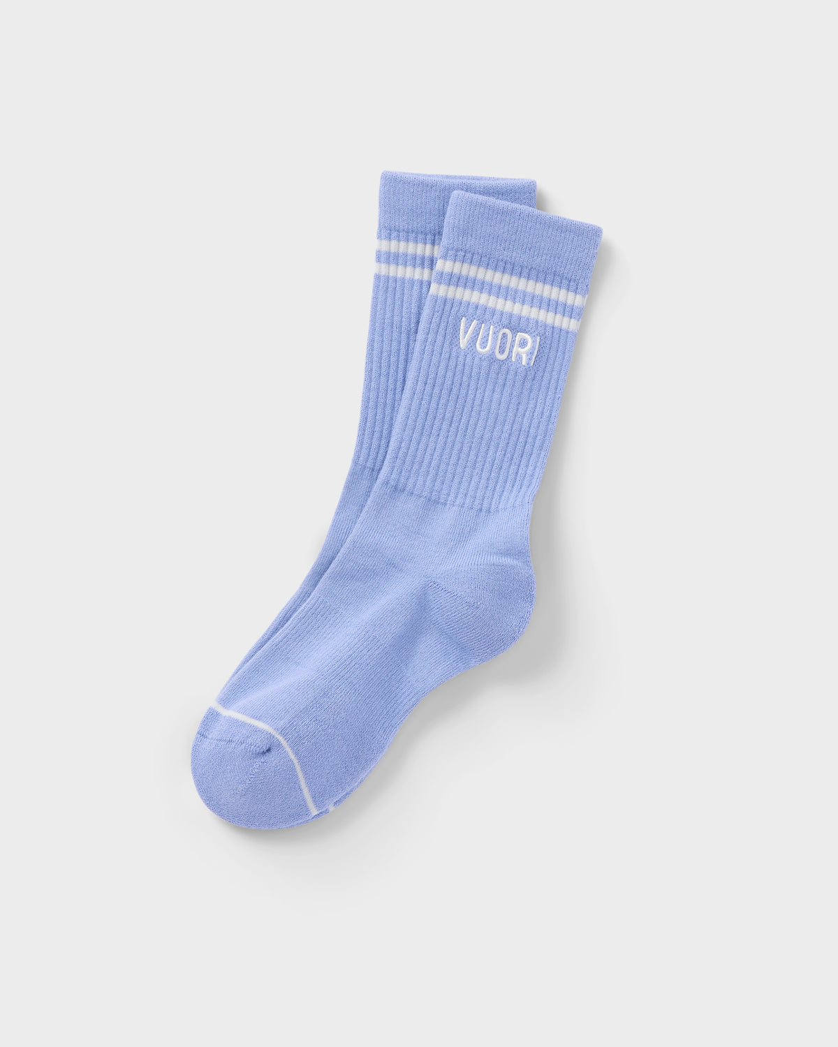 Vuori Crew Sock Bluebell Performance Crew Socks