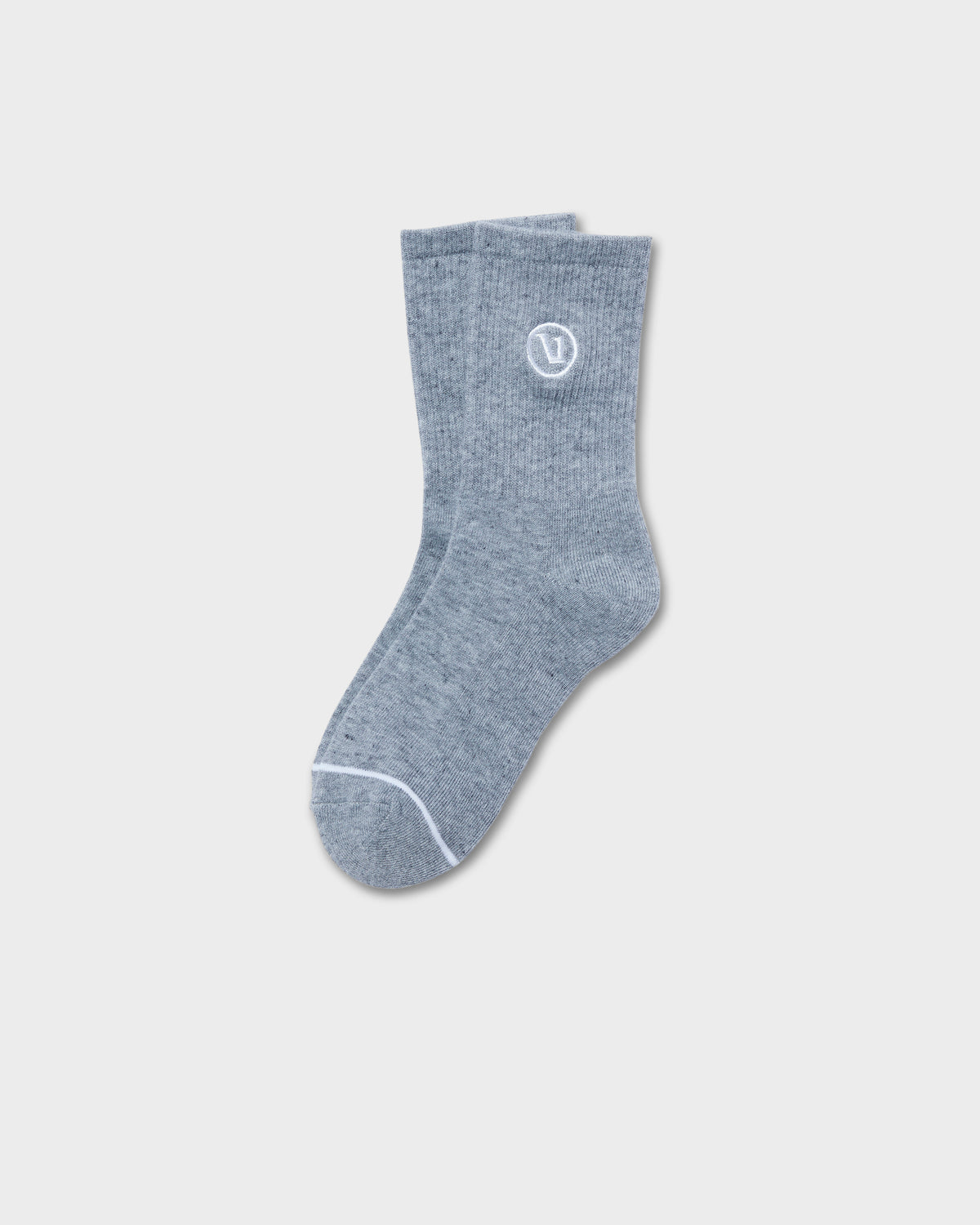 Half Crew Sock 2.0 Light Heather Grey Performance Socks