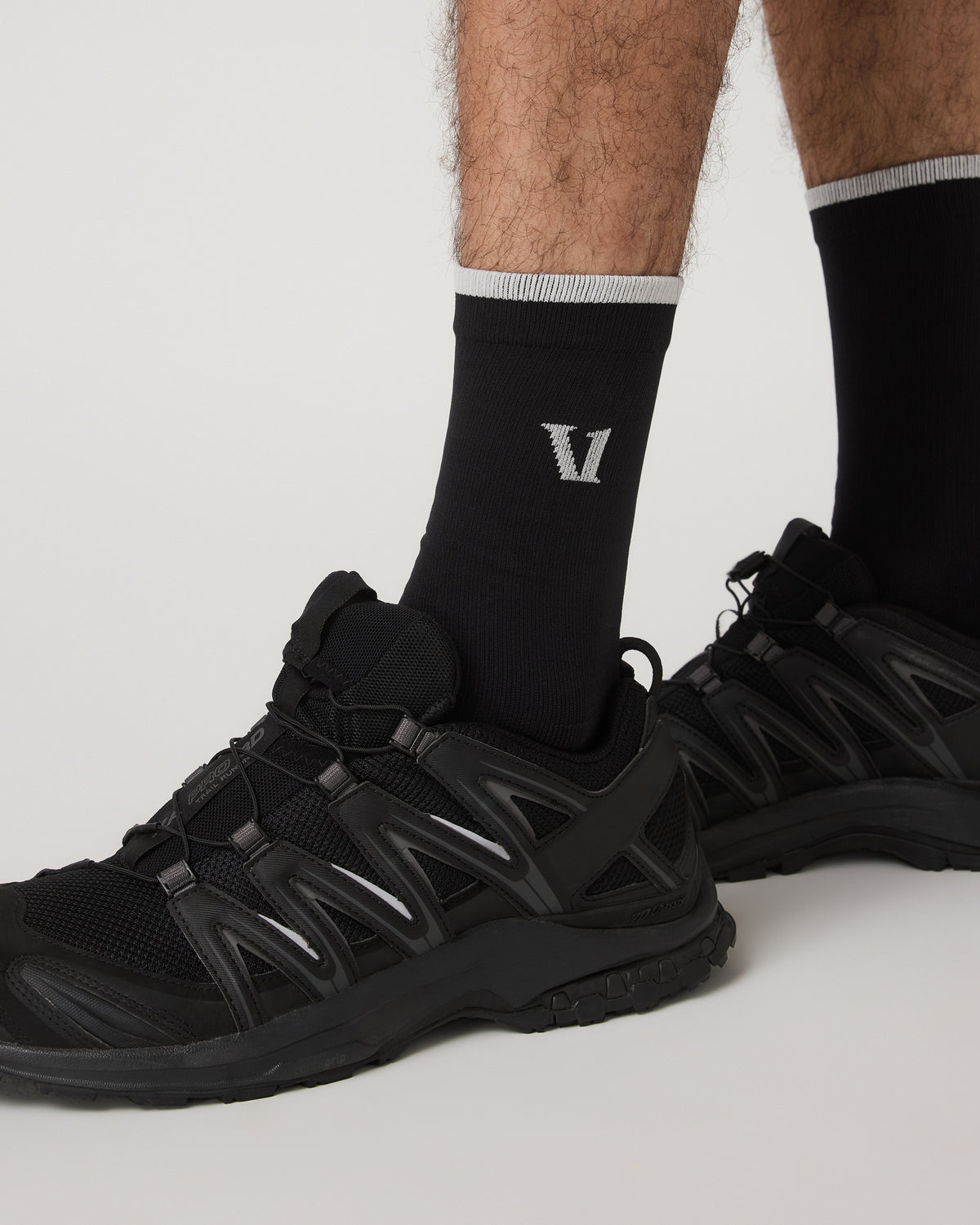 Performance Crew Sock Black Crew Socks - Image 2
