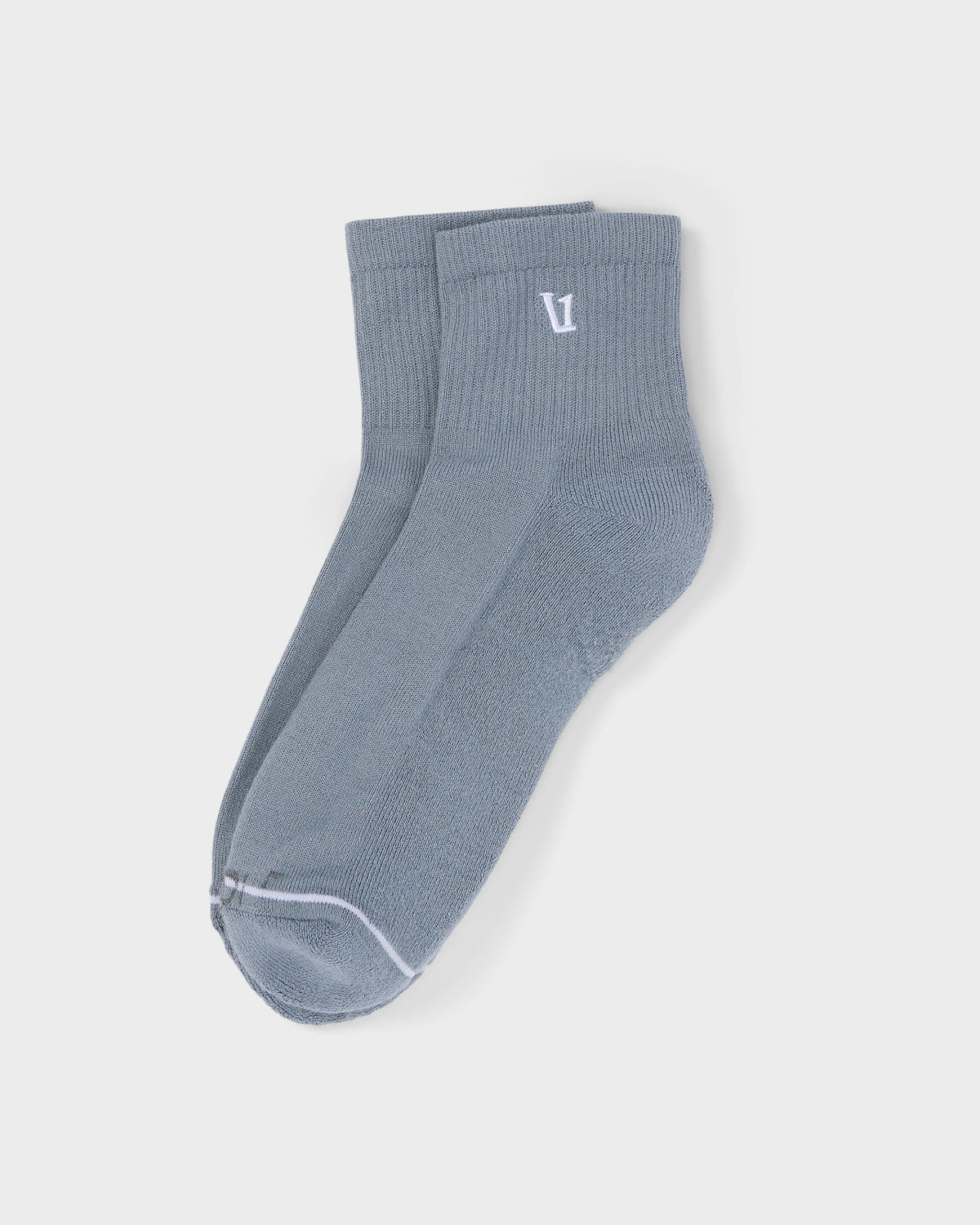 Quarter Crew V1 Sock Slate Blue Crew Socks
