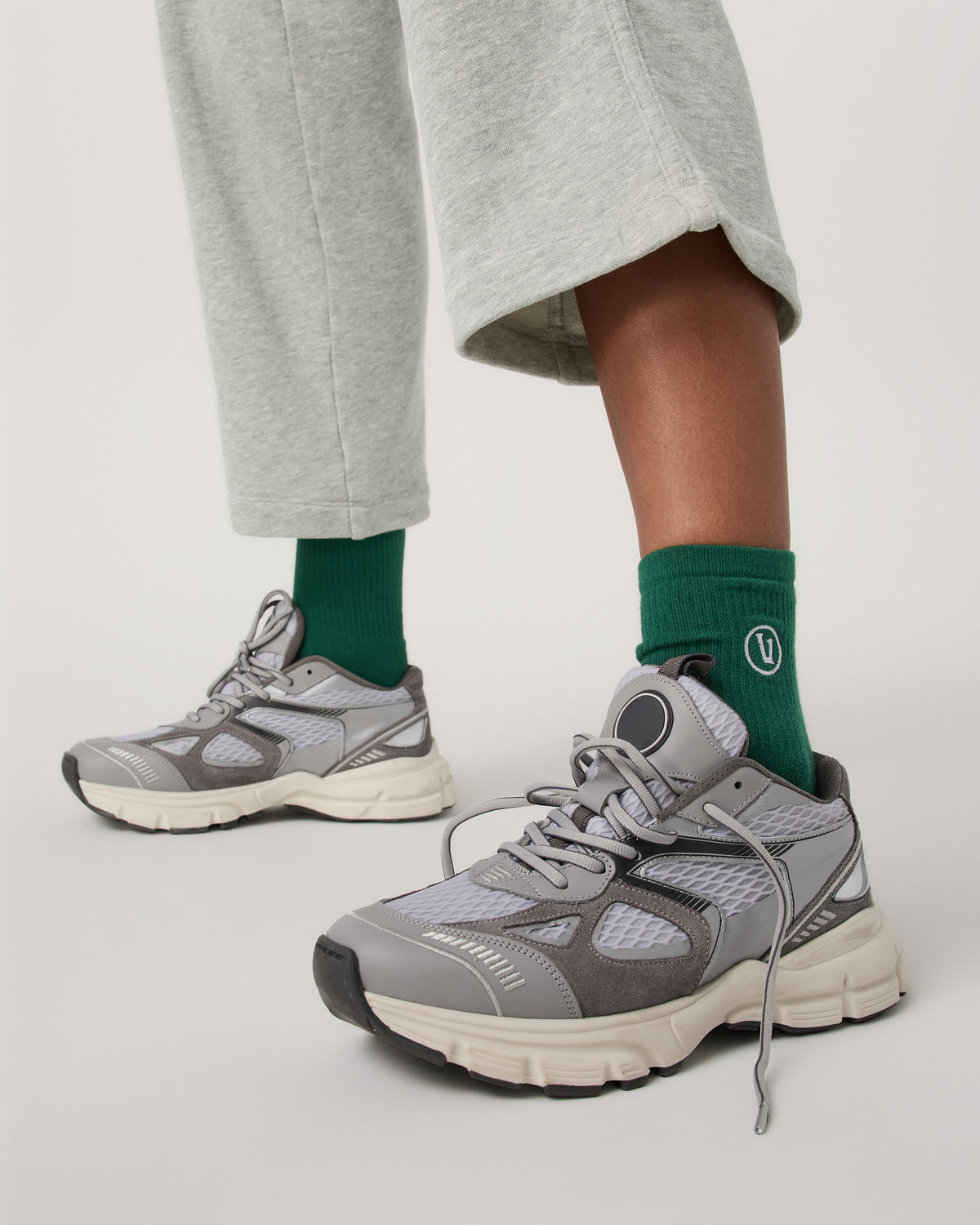 Half Crew Sock Viridian Socks - Image 3