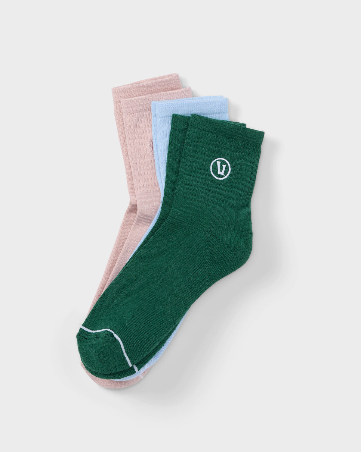 Half Crew Sock Viridian Socks - Image 4