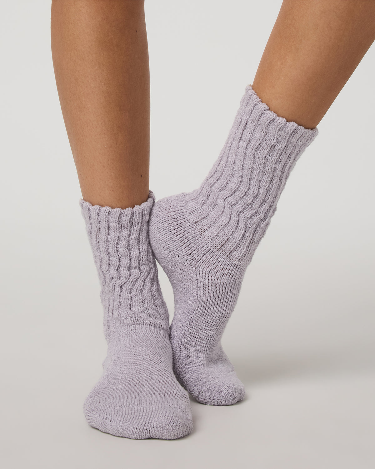 Cozy Sock Plush, Soft Lavender Ice Sock - Image 2