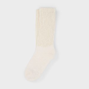 Cozy Sock Plush, Soft Marshmallow Heather Sock