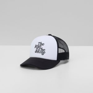The Rise The Shine Trucker Hat Black Trucker Hat