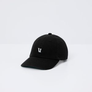 Vuori Dad Hat Classic Black All-Cotton Dad Cap