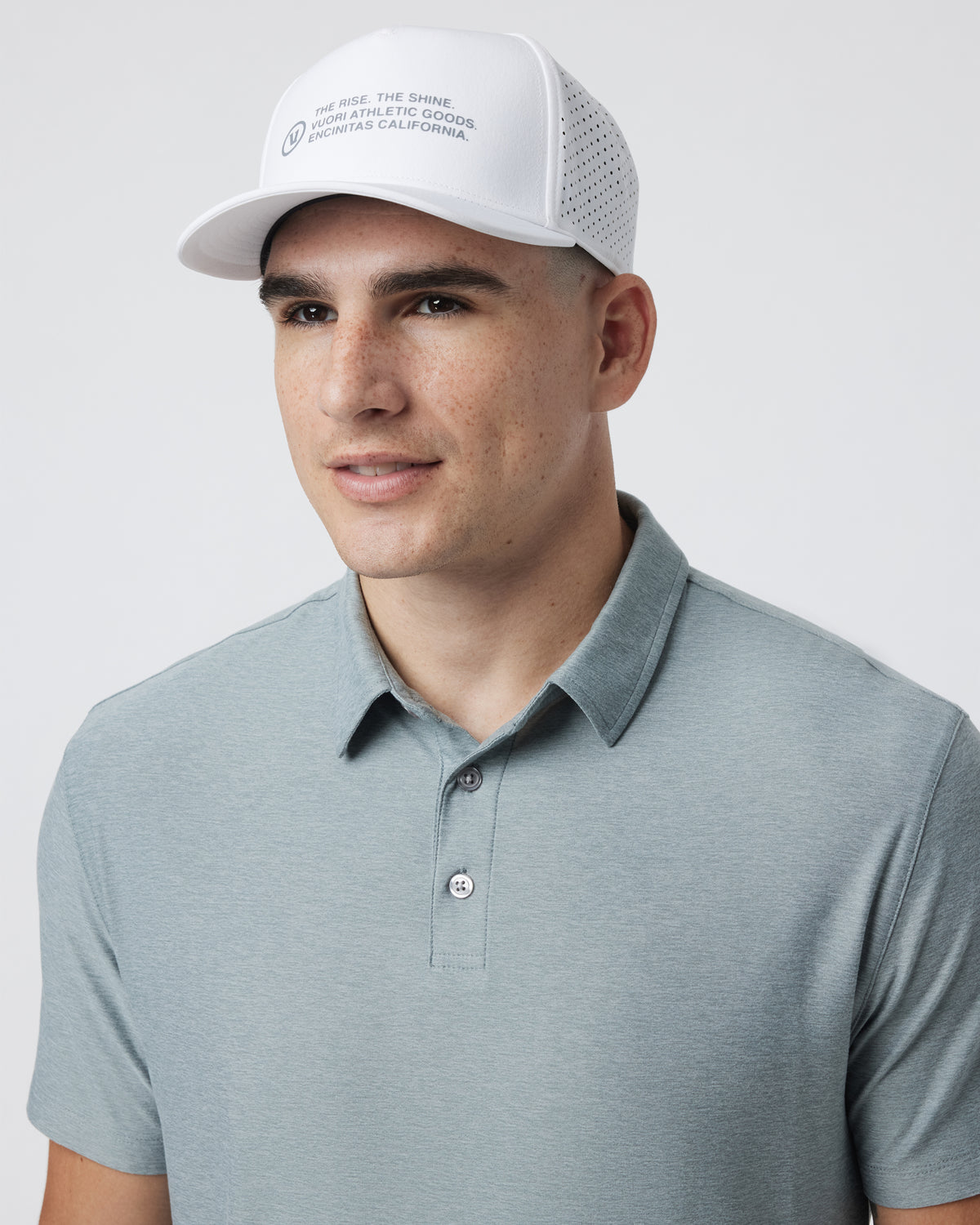 Vuori Water Tech Hat White Floating Hat - Image 2