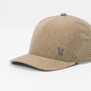 V1 Water Tech Hat Sorrel Brown Heather Five-Panel Hat