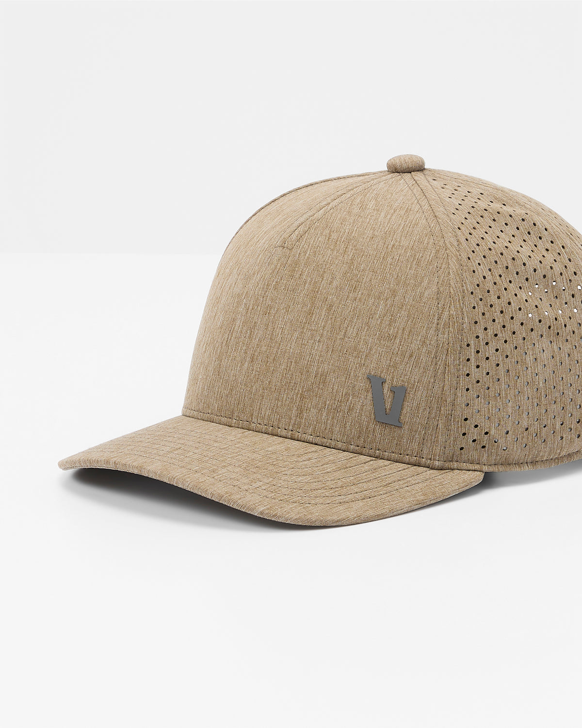 V1 Water Tech Hat Sorrel Brown Heather Five-Panel Hat