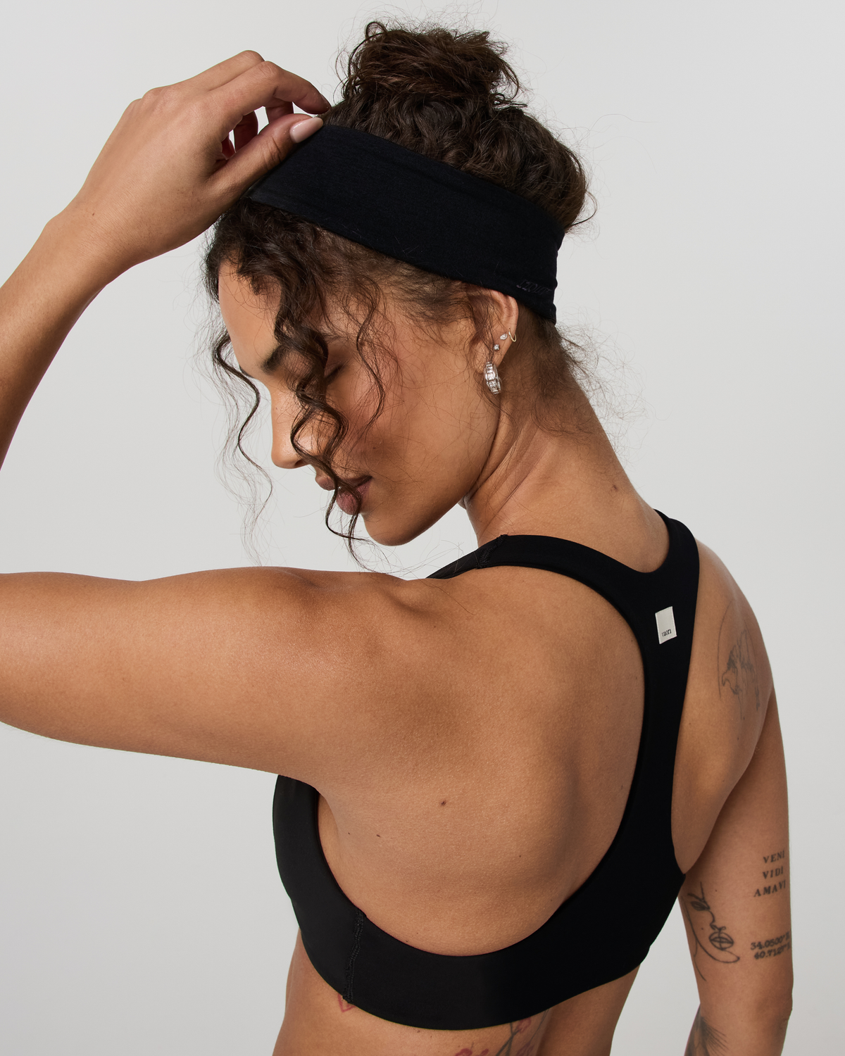 Halo Essential Headband Black Heather Soft Headband