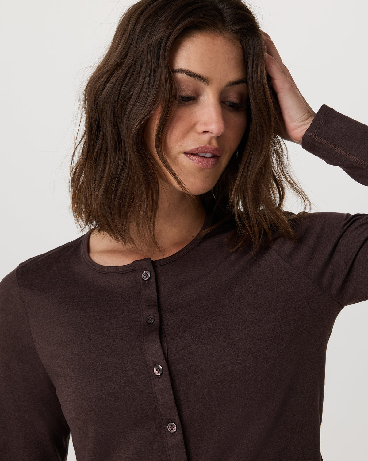 Halo Cardigan 2.0 Java Heather - Image 5