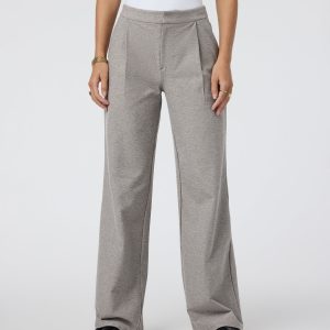 Elevation Trouser-Short Cobblestone High Rise Pants