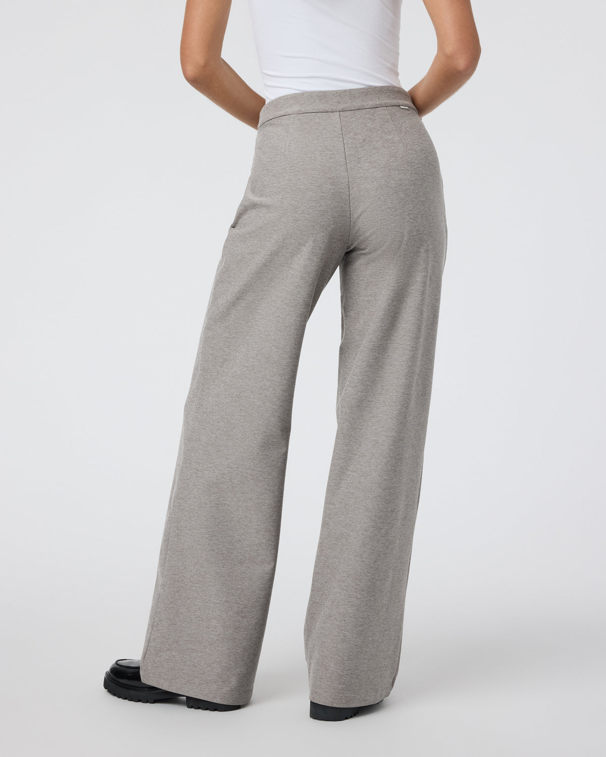 Elevation Trouser-Short Cobblestone High Rise Pants - Image 3