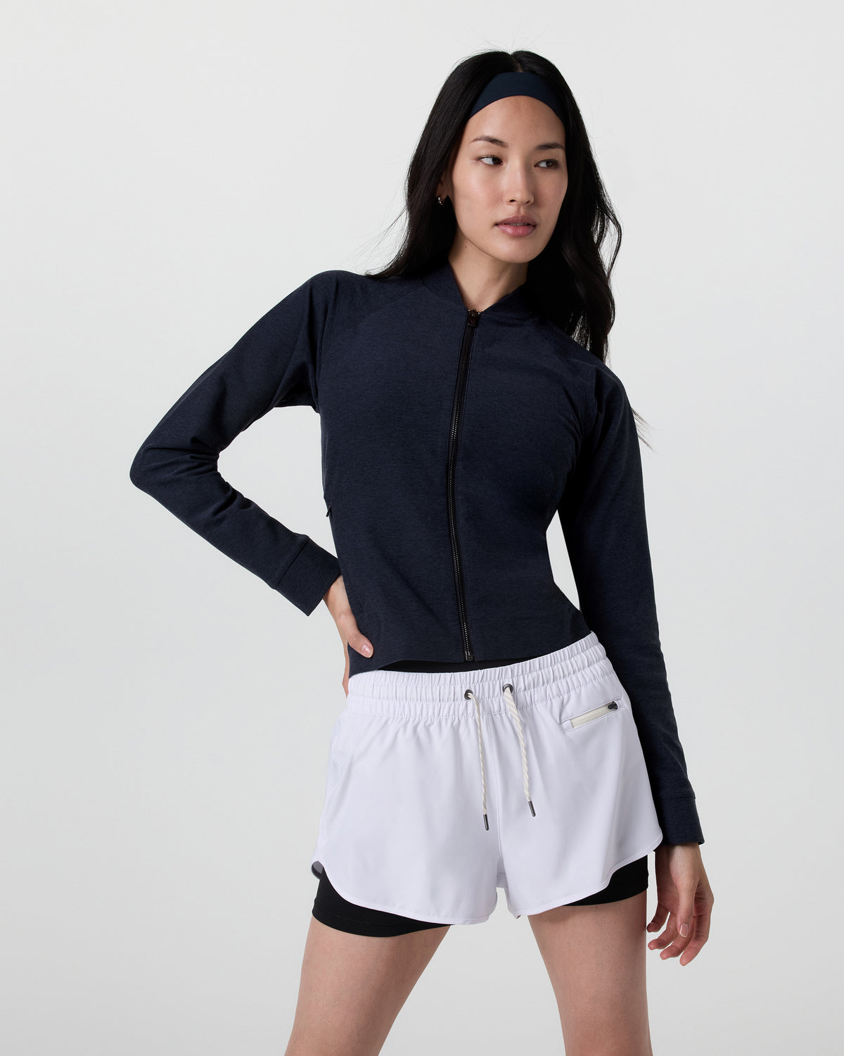 Elevation Track Jacket Midnight Heather