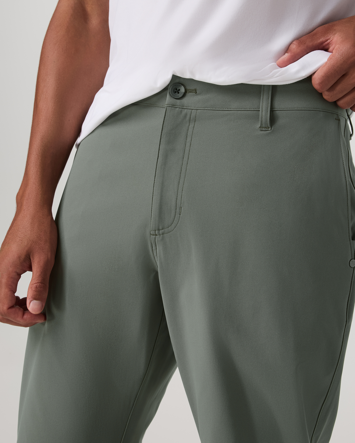 Meta Trouser Classic Fit 30" Men's Light Oregano Pants - Image 2