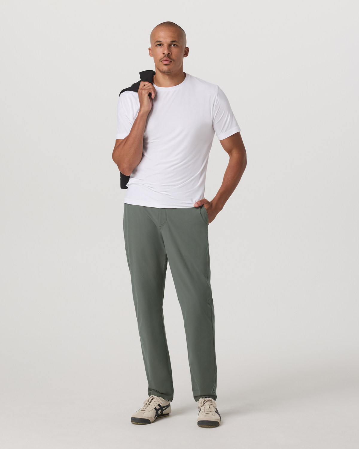 Meta Trouser Classic Fit 30" Men's Light Oregano Pants - Image 4