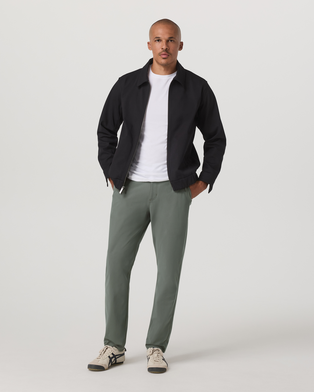 Meta Trouser Classic Fit 30" Men's Light Oregano Pants - Image 5
