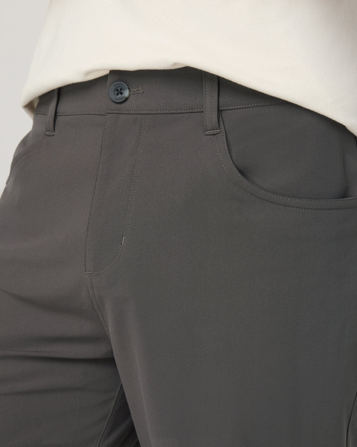 Meta Pant Classic Fit 30" Men's Warm Grey 5-Pocket Pant - Image 2