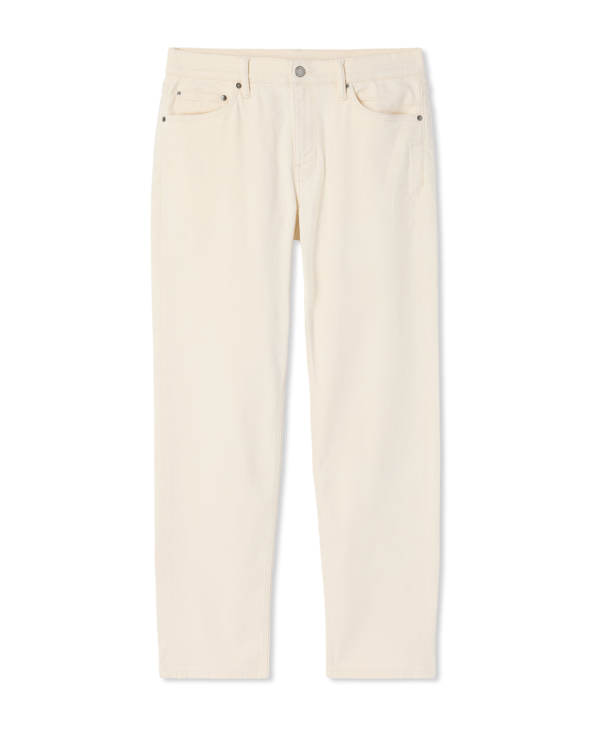 Benton Stretch Twill Pant Classic Fit 30" Natural Jeans - Image 6