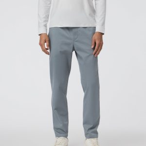 Fletcher Elastic Waist Pant Athletic Slim Fit 30" Dusty Blue