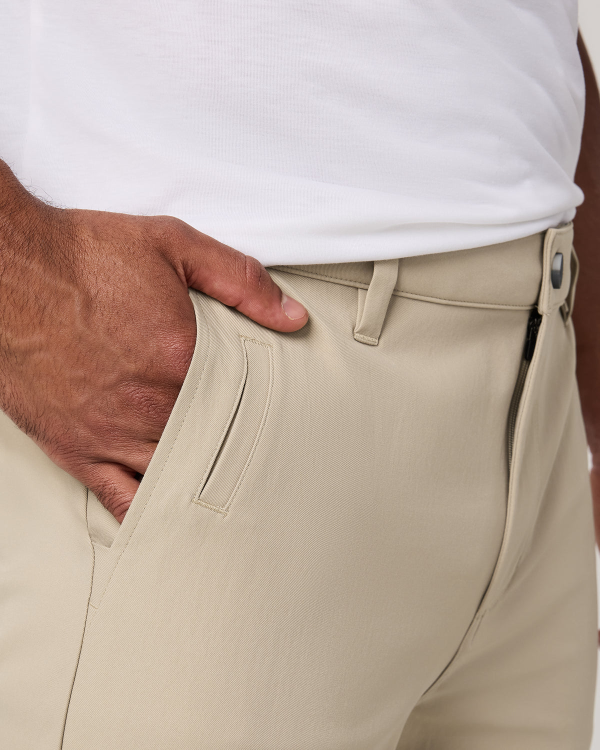Men's Cascade Tech Chino Athletic Slim Fit 30" Trench - Image 5