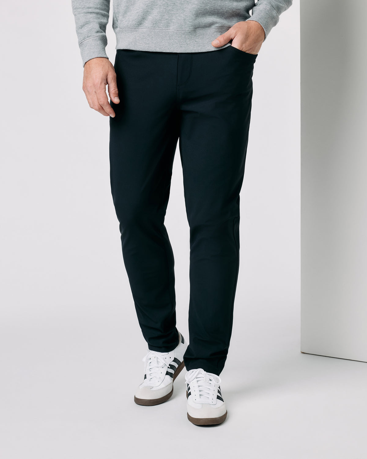 Meta Pant Men's Black 5-Pocket Pants